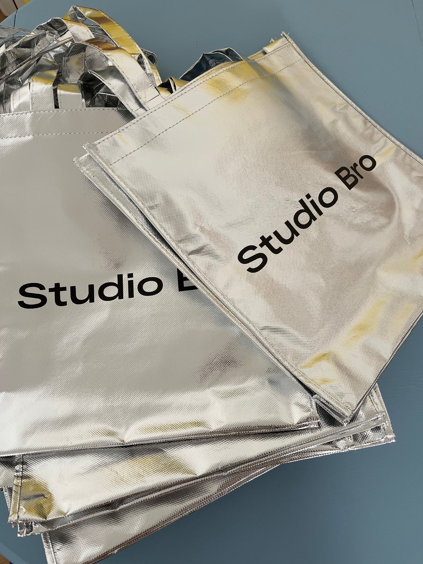 Sac argenté studio bro