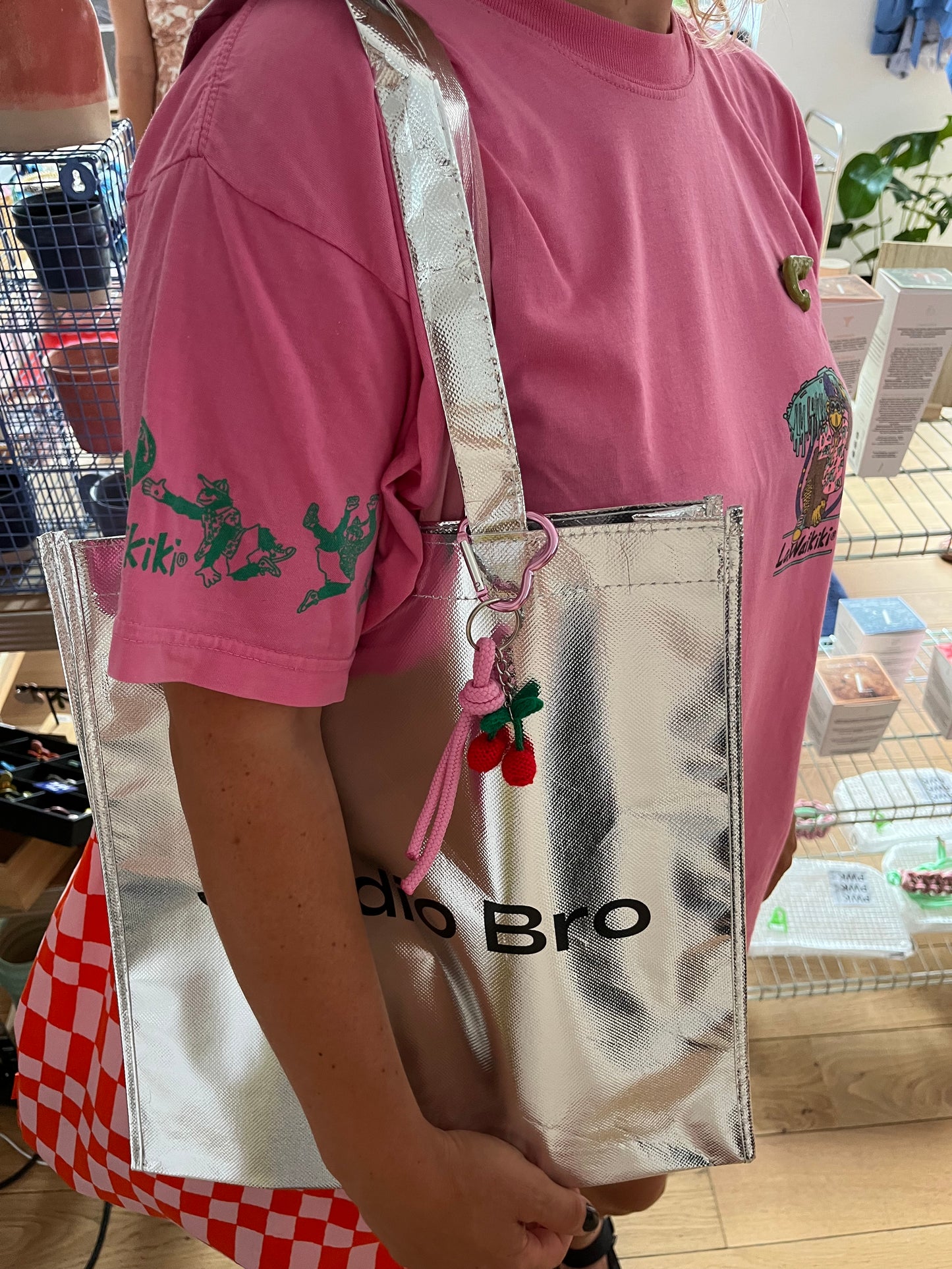 Sac argenté studio bro