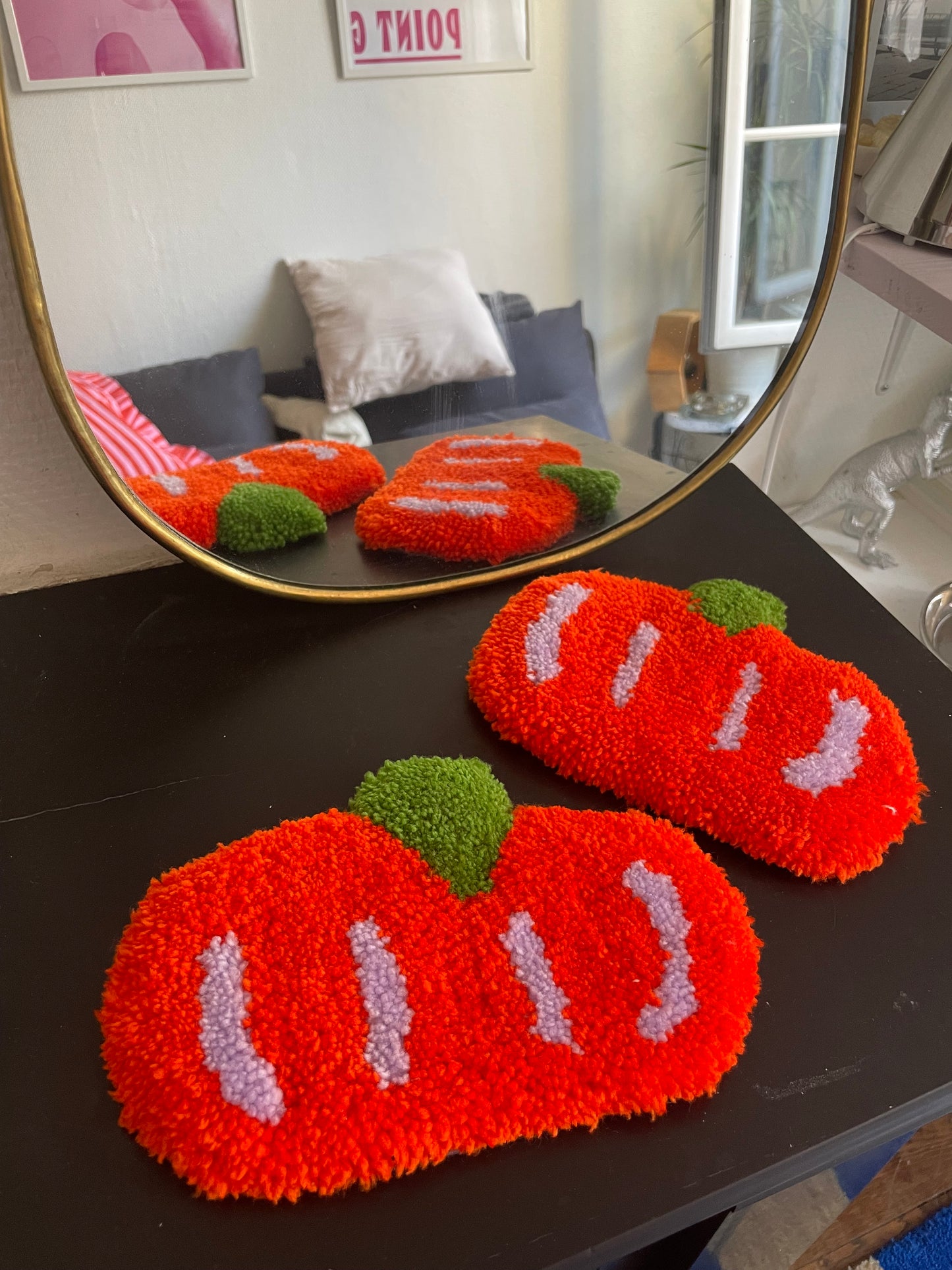 Dessous de verre citrouille