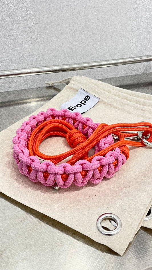 Brope Bag / Orange and pink